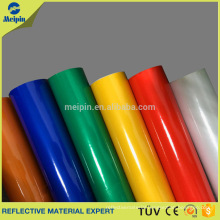 White,red,yellow,green,blue,black Color Self adhesive reflective vinyl